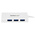 StarTech.com 4 Port USB 3.0 USB A  Hub, USB Powered, 80 x 36 x 14mm