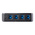 StarTech.com 4 Port USB 3.1 USB A  Hub, USB Powered, 94 mm x 94 mm x 2.6cm