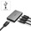 Hama 4 Port USB 3.0 USB A  Hub, USB Powered, 8.6 x 4.9 x 1.2cm
