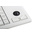 CHERRY Wired USB Compact Trackball Keyboard, QWERTY (UK), Grey