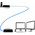 Adder 1 USB DVI over CATx, Fibre KVM Extender, 10000m
