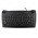 RS PRO Wired USB Trackball Mini Keyboard, QWERTY (UK), Black