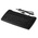 RS PRO Wired USB Trackball Mini Keyboard, AZERTY, Black