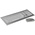 CHERRY Wireless Keyboard and Mouse Set, QWERTY, Silver