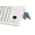 CHERRY Wired PS/2 Compact Trackball Keyboard, AZERTY