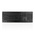 Ceratech Wired USB Slimline Keyboard, QWERTY, Black