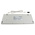 CHERRY Wired USB Compact Trackball Keyboard, QWERTY (US), Grey