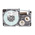 Casio Black on White Label Printer Tape, 8 m Length, 9 mm Width
