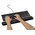 Hama Black Lycra Memory Foam, Polyurethane Elastomer (PU) Wrist Rest 493 x 70 x 22mm 22mm Height