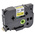Brother Black on Yellow Label Printer Tape, 8 m Length, 18 mm Width