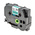 Brother Black on Green Label Printer Tape, 8 m Length, 24 mm Width