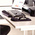 Fellowes Black Fluoropolymer Mouse Pad & Wrist Rest 238.1 x 184.2 x 25.4mm 25.4mm Height
