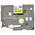 Brother Black on Yellow Label Printer Tape, 8 m Length, 9 mm Width