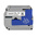 Brother Black on White Label Printer Tape, 8 m Length, 9 mm Width