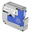 Brother Black on White Label Printer Tape, 8 m Length, 9 mm Width