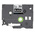 Brother White on Black Label Printer Tape, 8 m Length, 6 mm Width