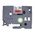 Brother Black on Red Label Printer Tape, 8 m Length, 24 mm Width