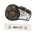 Brady B-595 Vinyl Black on White Label Printer Tape, 6.4 m Length, 19.05 mm Width
