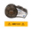 Brady B-595 Vinyl Black on Yellow Label Printer Tape, 6.4 m Length, 19.05 mm Width