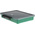 RS PRO 12 Cell Green PP Compartment Box, 32mm x 175mm x 143mm