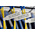 Brother Black on Yellow Label Printer Tape, 45 mm Width, 45mm Label Length, 21mm Label Width