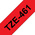 Brother Black on Red Label Printer Tape, 8 m Length, 36 mm Width