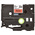 Brother Black on Red Label Printer Tape, 8 m Length, 36 mm Width