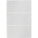 Brady B-434A Metallised Polyester on Silver Label Printer Labels, 25.4mm Label Length
