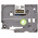 Brother Gold on Black Label Printer Tape, 8 m Length, 12 mm Width