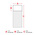 Brady B-417 Black on Transparent/White Label, 25.4 mm Width