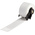Brady B-417 Black on Transparent/White Label, 25.4 mm Width