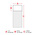 Brady B-417 Black on Transparent/White Label Printer Label, 25.4 mm Width
