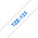 Brother Blue on Clear Label Printer Tape, 8 m Length, 12 mm Width