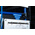 Brady B-595 Vinyl White on Blue Label Printer Tape, 6.4 m Length, 12.7 mm Width