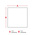 Brady B-422 Black on White Label Printer Tape, 25.4 mm Width, 25.4mm Label Length