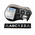 Brady B-595 Vinyl White on Black Label Printer Tape, 7.62 m Length, 25.4 mm Width
