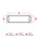 Brady B-342 PermaSleeve Black on White Label Printer Tape, 19.1 mm Width, 11.15mm Label Length