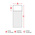 Brady B-427 Self-laminating Vinyl on White/Transparent Cable Labels, 19.05mm Label Length