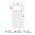 Brady B-417 on Transparent/White Label, 12.7 mm Width