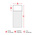 Brady B-417 Black on Transparent/White Label, 12.7 mm Width