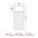 Brady B-417 Black on Transparent/White Label Printer Label, 25.4 mm Width
