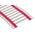 TE Connectivity RPS White Heatshrink Labels, 50mm Width, 1000 Qty