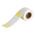 Brady Transparent/Yellow Cable Labels, 25.4mm Width, 63.5mm Height, 100 Qty