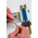Brady B-427 Self-laminating Vinyl Transparent/Yellow Cable Labels, 25.4mm Width, 38.1mm Height, 250 Qty