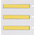 Brady B-342 PermaSleeve Yellow Heatshrink Labels, 44.45mm Width, 5.97mm Height, 100 Qty