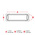 Brady B-342 PermaSleeve Yellow Heatshrink Labels, 44.45mm Width, 11.15mm Height, 1000 Qty