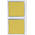 Brady B-342 PermaSleeve Yellow Heatshrink Labels, 44.45mm Width, 42.34mm Height, 50 Qty