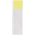 Brady B-427 Self-laminating Vinyl Transparent/Yellow Cable Labels, 38.1mm Width, 152.4mm Height, 50 Qty