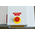 Brady B-439 Vinyl Red White Print Cable Labels, 12.7mm Width, 1 Qty
