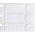 Brady B-499 Nylon Cloth White Label Roll, 25.4mm Width, 9.53mm Height